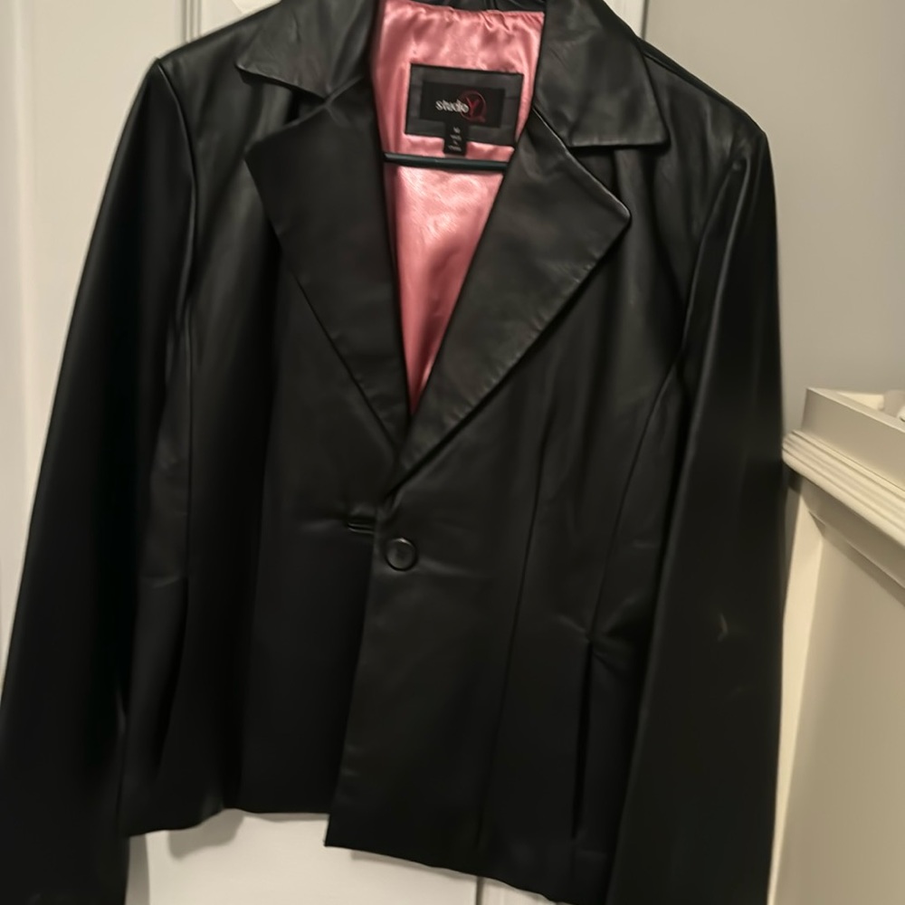 Leather jacket